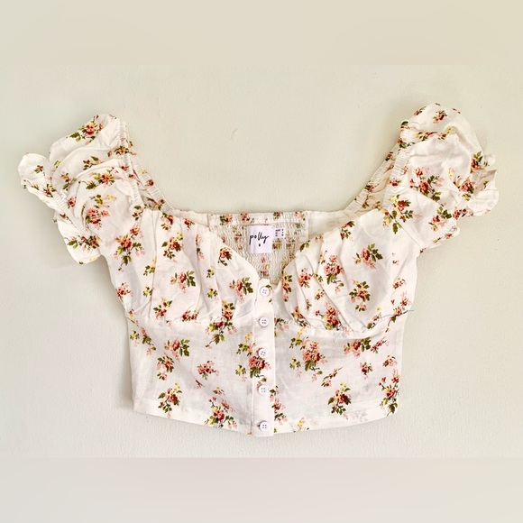 Princess Polly Vinnie crop top US size 4 - Picture 3 of 6